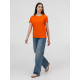 Футболка женская E190 оранжевая