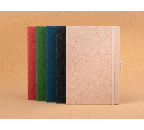 Блокнот Cork County, зеленый