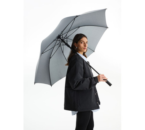 Зонт-трость Simple Golf, серый