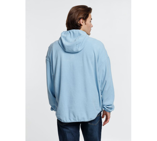 Анорак флисовый унисекс Fliska, голубой