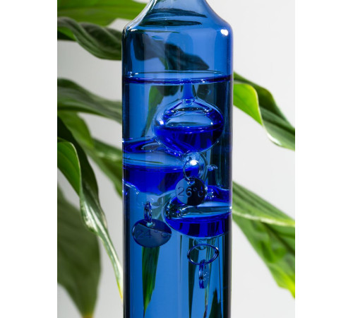 Термометр стеклянный «Галилео», голубой