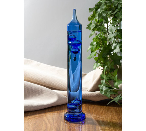 Термометр стеклянный «Галилео», голубой