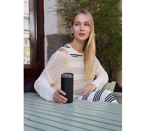 Термостакан Voima, черный