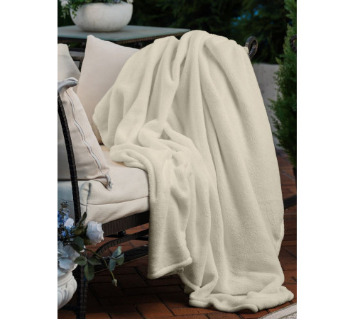 Плед Plush, бежевый