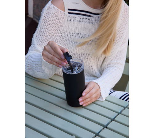 Термостакан Voima, черный