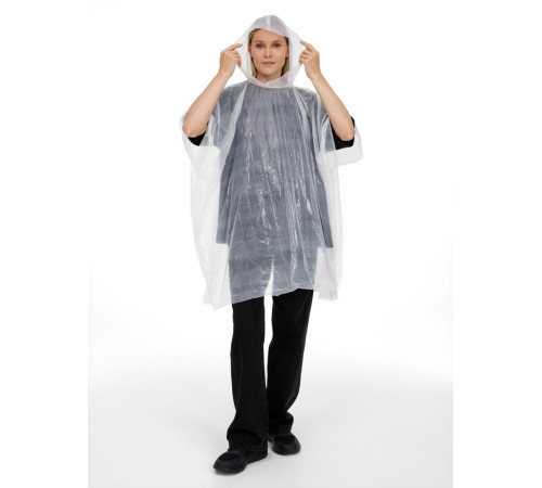 Дождевик в круглом футляре Nimbus, синий