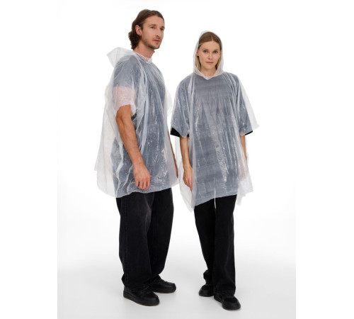 Дождевик в круглом футляре Nimbus, синий