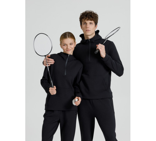 Набор для игры в бадминтон Gloucester, черно-серый