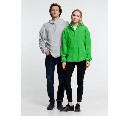 Анорак флисовый унисекс Fliska, зеленое яблоко