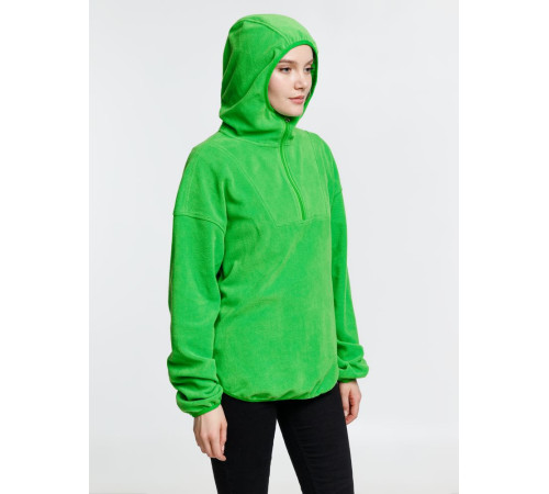 Анорак флисовый унисекс Fliska, зеленое яблоко