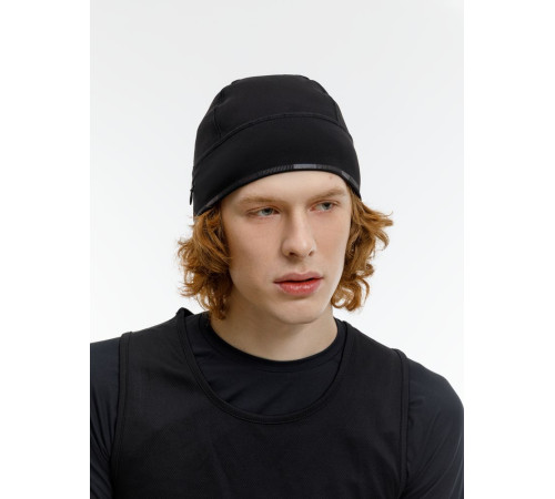 Спортивная шапка утепленная Jogge, черная