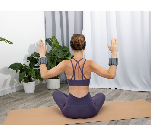 Силиконовые утяжелители Hard Work, серые