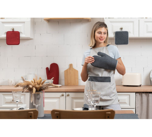 Прихватка Settle In, серая