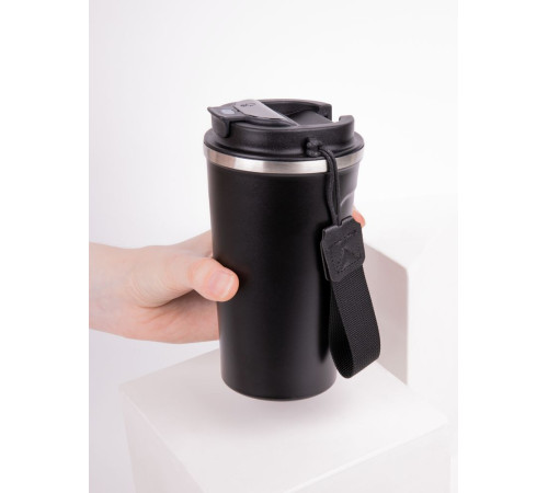 Смарт-стакан с заменяемой батареей tellMug, ver.2, черный