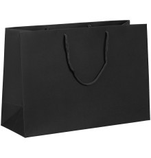 Пакет бумажный Ample Plus M, черный
