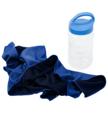 Охлаждающее полотенце Weddell, синее