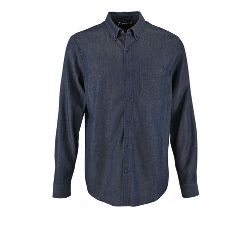 Рубашка мужская Barry Men, синяя (деним)