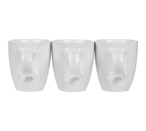 Кофейная кружка Pairy с ложкой, белая с красной