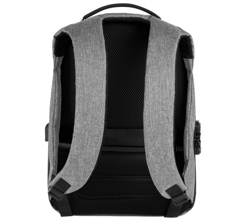 Рюкзак с потайным карманом inGreed, серый