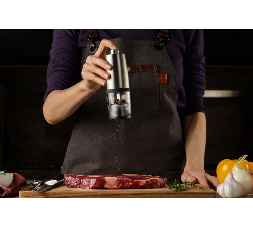 Электрическая мельница для специй Mill of Steel, малая, в упаковке