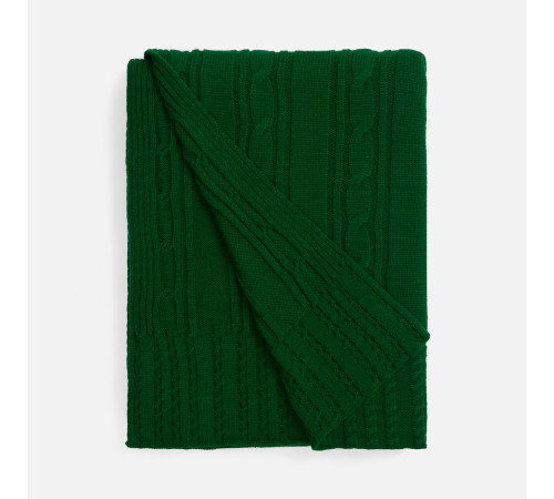 Плед Remitti, глубокий зеленый