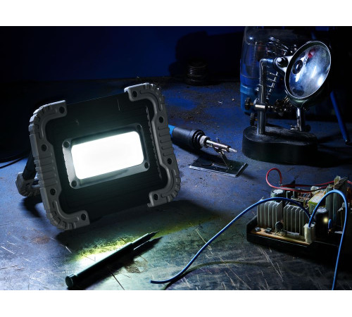 Фонарь аккумуляторный Grimsel, ver.2, серый