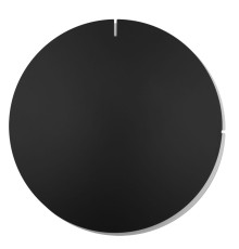 Часы настенные Melancholia Clock, черные