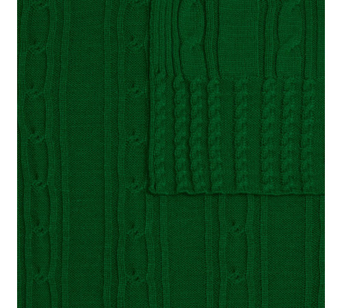 Плед Remitti, глубокий зеленый