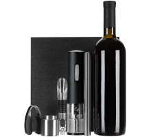 Винный набор Wine Diesel, черный