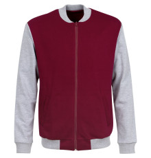 Бомбер College, бордовый