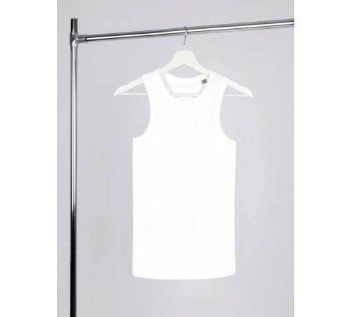 Майка унисекс Neofit, молочно-белая