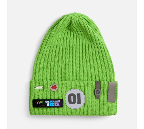 Шапка Yong, светло-зеленая (салатовая)