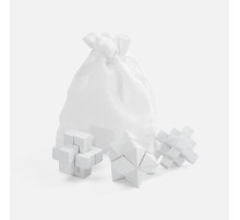 Набор из 3 головоломок Tickler Arcade, белый