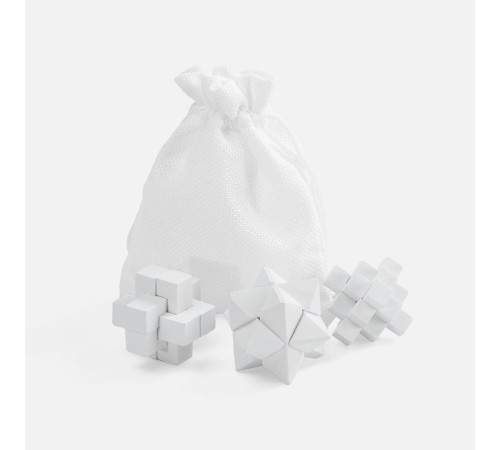 Набор из 3 головоломок Tickler Arcade, белый