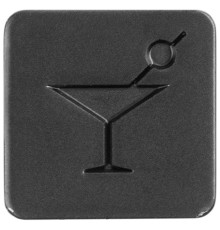 Шильдик на резинку Band, коктейль