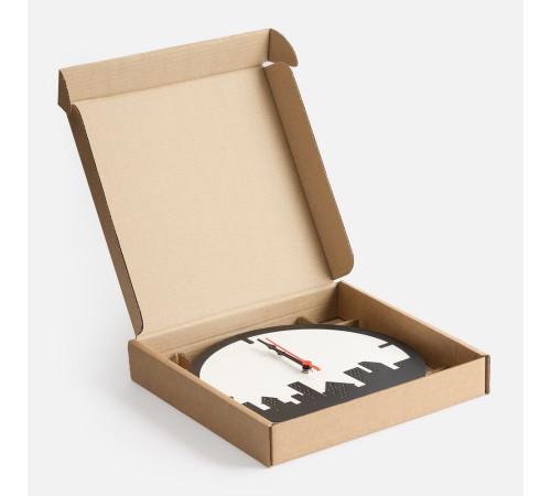 Часы «Города», черные