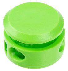 Двойной фиксатор для шнура Brоgy, зеленый неон