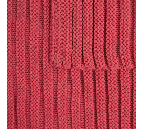 Плед Quill, красный (коралл)