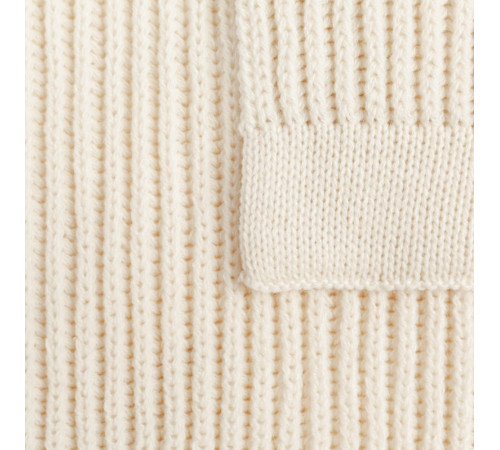 Плед Shirr, молочно-белый