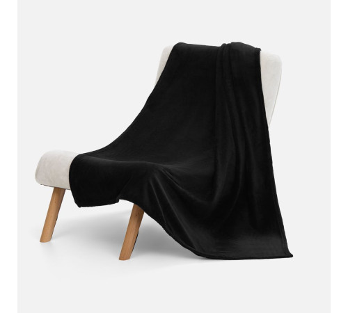 Плед Plush, черный