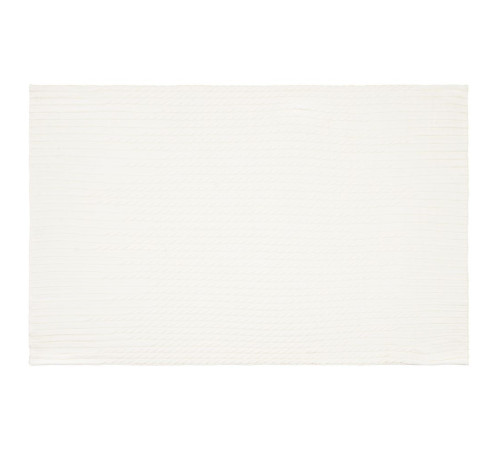 Плед Tressa, белый (молочный)