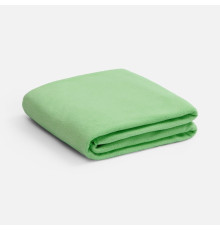 Флисовый плед Warm&Peace, светло-зеленый