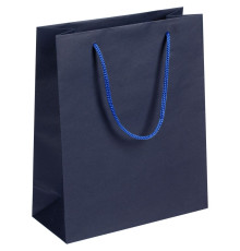 Пакет бумажный Vid M, синий