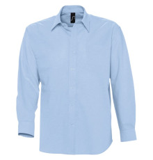 Рубашка мужская с длинным рукавом Boston, голубая