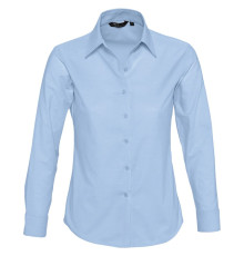 Рубашка женская с длинным рукавом Embassy, голубая