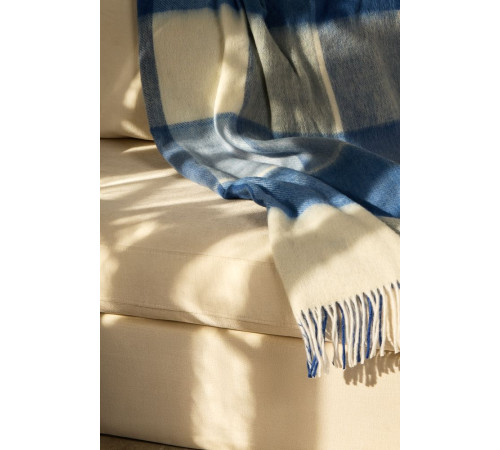 Плед Edinburgh, голубой