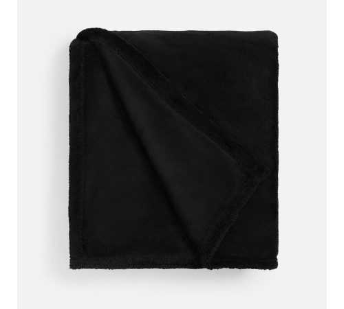 Плед Plush, черный