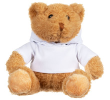 Мягкая игрушка «Мишка Cuddleton» в белом худи