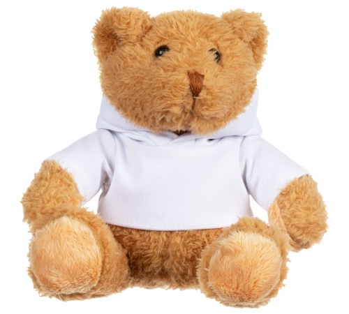 Мягкая игрушка «Мишка Cuddleton» в белом худи