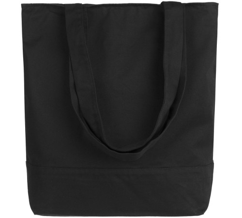 Сумка для покупок на молнии Shopaholic Zip, черная